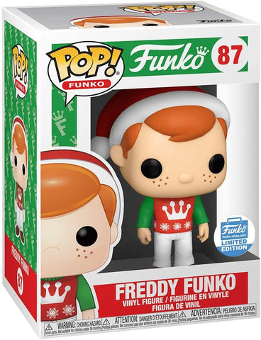 POP! Funko #87: Freddy Funko (Funko Shop Limited Edition) (Funko POP!) Figure and Box w/ Protector