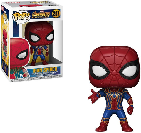 POP! Marvel #287: Avengers Infinity War - Iron Spider (Funko POP! Bobble-Head) Figure and Box w/ Protector