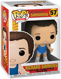 POP! Icons #57: Richard Simmons (Funko POP!) Figure and Box w/ Protector