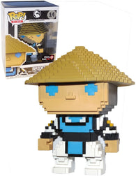 POP! 8-BIT #14: Mortal Kombat X - Raiden (GameStop Exclusive) (Funko POP!) Figure and Box w/ Protector