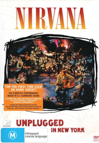 Nirvana: MTV Unplugged in New York (DVD) Pre-Owned