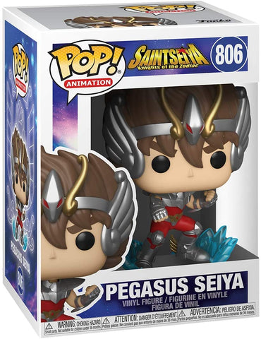 POP! Animation #806: Saintseiya Knights of the Zodiac - Pegasus Seiya (Funko POP!) Figure and Box w/ Protector