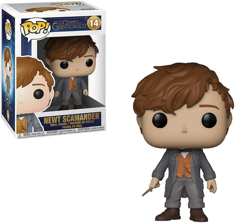 POP! Fantastic Beasts - The Crimes of Grindelwald #399: Newt Scamander (Funko POP!) Figure and Box w/ Protector