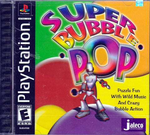 Super Bubble Pop (Playstation 1) Pre-Owned: Game, Manual, and Case