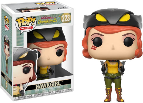 POP! Heroes #223: DC Comics Bombshells - Hawkgirl (Funko POP!) Figure and Original Box