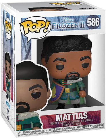 POP! Disney #586: Frozen II - Mattias (Funko POP!) Figure and Box w/ Protector