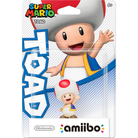 Toad (Super Mario Series) (Amiibo) NEW