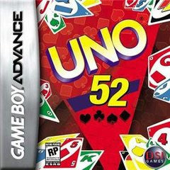 Uno 52 (Nintendo Game Boy Advance) Pre-Owned: Game, Manual, and Box
