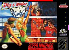 Dig and Spike Volleyball (Super Nintendo / SNES) Pre-Owned: Cartridge Only