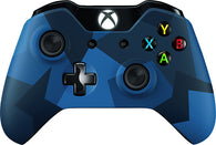 Wireless Controller - Official Microsoft - Special Edition Midnight Forces Camouflage Blue & Black (Xbox One) Pre-Owned