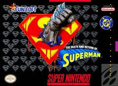 The Death and Return of Superman (Super Nintendo) Pre-Owned: Cartridge Only