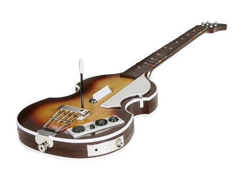 Rock Band Hofner Bass Guitar - Wireless Controller [Beatles Edition] (Playstation 3) Pre-Owned w/ Dongle