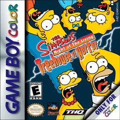 The Simpsons: Night of the Living Treehouse of Horror (Nintendo Game Boy Color) Pre-Owned: Cartridge Only