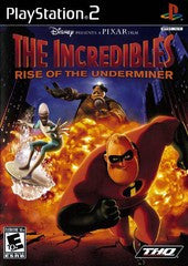 The Incredibles Rise of the Underminer (Playstation 2) Pre-Owned: Game, Manual, and Case