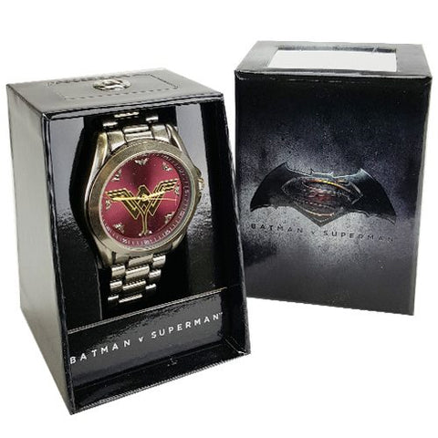 Batman vs Superman (Wonder Woman) Wrist Watch (Accutime Watch Corp.) NEW