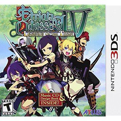 Etrian Odyssey IV: Legends Of The Titan (Limited Edition w/ Music CD & Design Book) (Nintendo 3DS) NEW