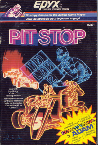 Pitstop (ColecoVision) Pre-Owned: Cartridge Only