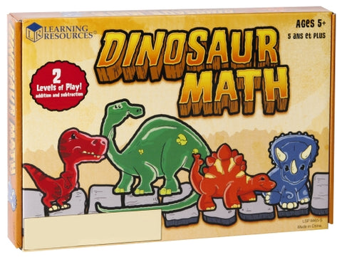 Dinosaur Math (Board Game) Pre-Owned (Notes: Missing 1 Dinosaur Counter/replaceable)