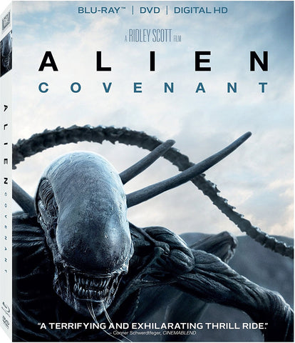 Alien: Covenant (Blu Ray + DVD Combo) NEW