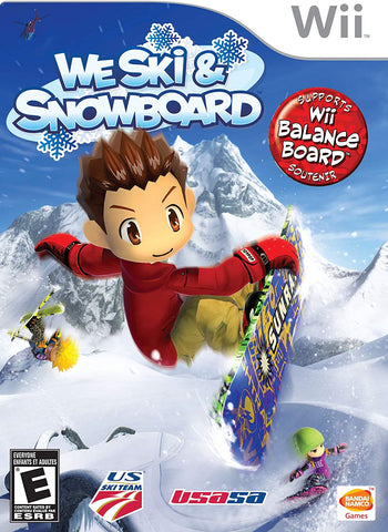 We Ski and Snowboard (Nintendo Wii) NEW