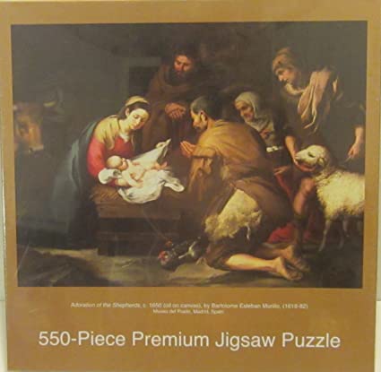 Adoration of the Shepherds - 550 Piece Jigsaw Puzzle - NEW