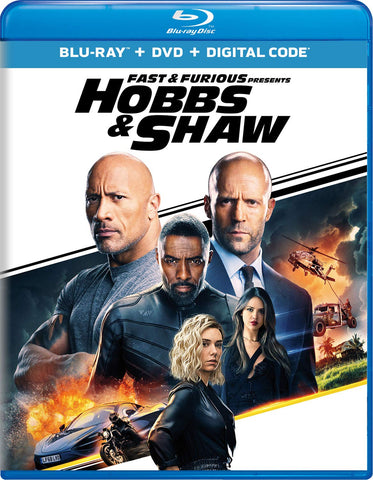 Fast & Furious Presents: Hobbs & Shaw (Blu Ray + DVD Combo) Pre-Owned