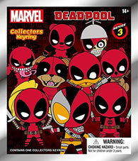 Marvel Deadpool Collectors Keyring (Series 3) Mystery Minis - NEW