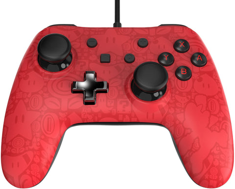 Wired Controller Plus - Super Mario / Red - Power A (Nintendo Switch) NEW