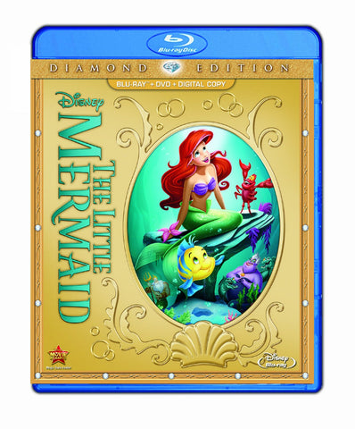 The Little Mermaid (Diamond Edition) (Blu-ray + DVD) NEW