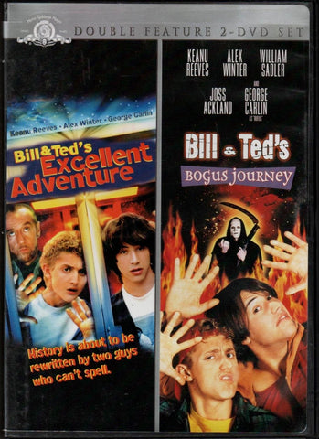 Bill & Ted's Excellent Adventure / Bill & Ted's Bogus Journey (DVD) Pre-Owned