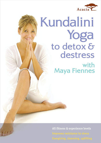 Kundalini Yoga to Detox and Destress with Maya Fiennes (2007) (DVD) Pre-Owned