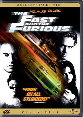The Fast and the Furious (2001) (DVD Movie) Pre-Owned: Disc(s) and Case