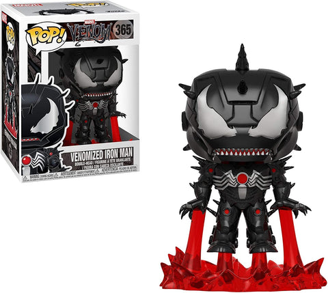 POP! Marvel #365: Venom - Venomized Iron Man (Funko POP! Bobble-Head) Figure and Box w/ Protector