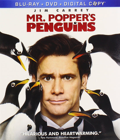 Mr. Popper's Penguins (Blu Ray + DVD Combo) Pre-Owned: Disc(s) and Case