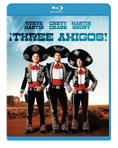 Three Amigos (Blu Ray) Pre-Owned: Disc and Case