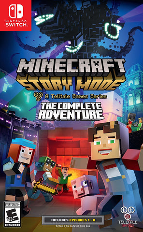 Minecraft: Story Mode - The Complete Adventure (Nintendo Switch) NEW