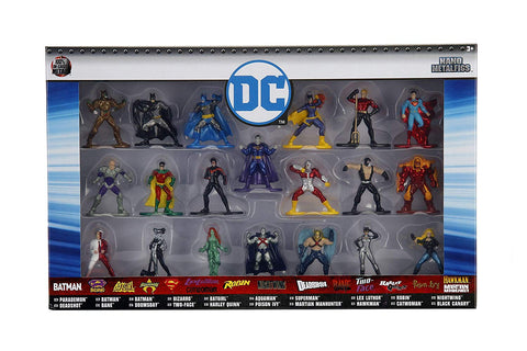 DC 20 Pack - Nano Metalics Figures - 100% Die-Cast Metal Collectable Figurine  - NEW