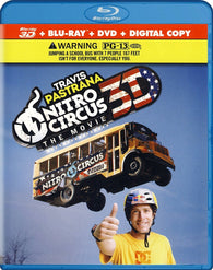 Nitro Circus: The Movie 3D (Blu Ray 3D + Blu Ray+ DVD Combo) Pre-Owned: Disc(s) and Case