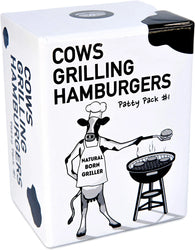 Cows Grilling Hamburgers: Patty Pack #1 (Unofficial Cards Against Humanity Expansion Pack) (Card Game) NEW