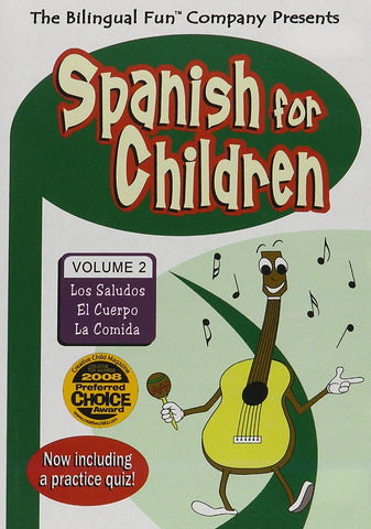 Bilingual Fun Spanish For Children Vol. 2 (DVD) Pre-Owned
