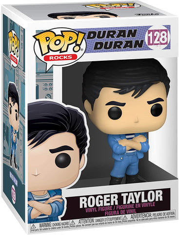 POP! Rocks #128: Duran Duran - Roger Taylor (Funko POP!) Figure and Box w/ Protector