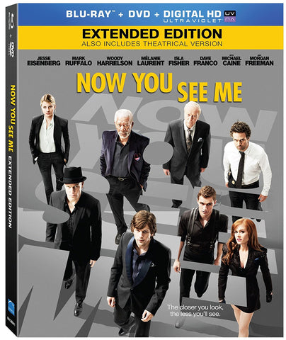 Now You See Me (Extended Edition) (Blu Ray + DVD Combo) Pre-Owned