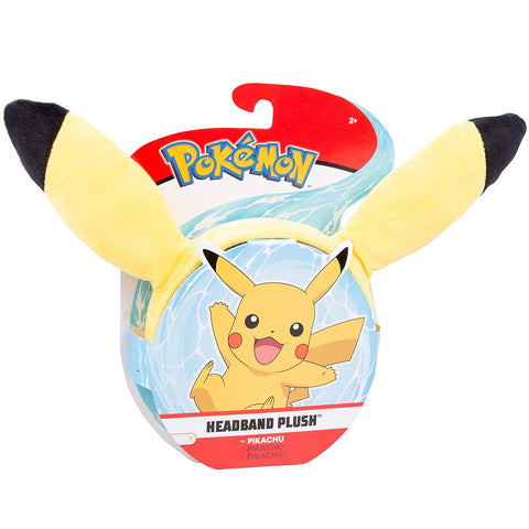 Pokemon Pikachu Plush Headband: Pikachu Ears (WCT) (NEW)
