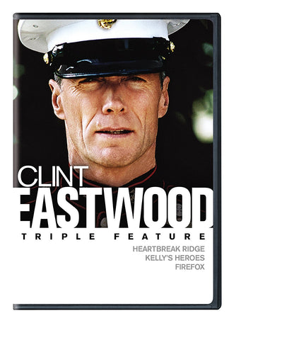 Clint Eastwood Triple Feature: Heartbreak Ridge / Kelly's Heroes / Firefox (DVD) Pre-Owned