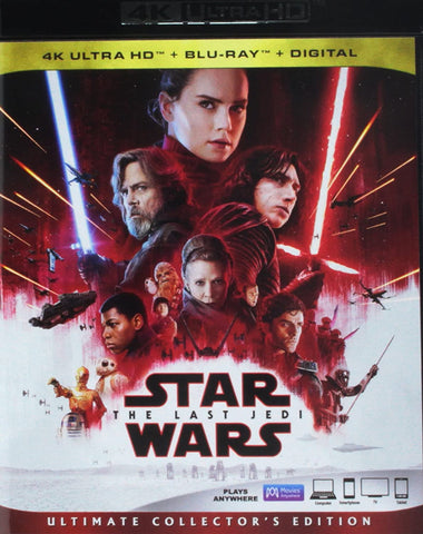 Star Wars: The Last Jedi (4K Ultra HD + Blu-ray) Pre-Owned