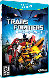 Transformers Prime (Nintendo Wii U) NEW