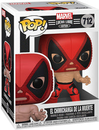 POP! Marvel Lucha Libre Edition #712: El Chimichanga De La Muerte (Funko POP! Bobble-Head) Figure and Box w/ Protector