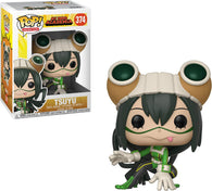 POP! Animation #374: My Hero Academia - Tsuyu (Funko POP!) Figure and Box w/ Protector
