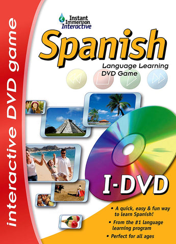 Instant Immersion: Spanish Language Learning DVD Game (DVD) Pre-Owned