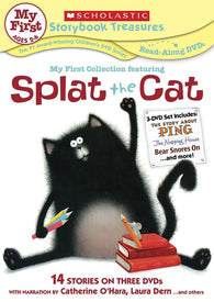 My First Collection Featuring Splat the Cat (Scholastic Storybook Treasures) (DVD) Pre-Owned